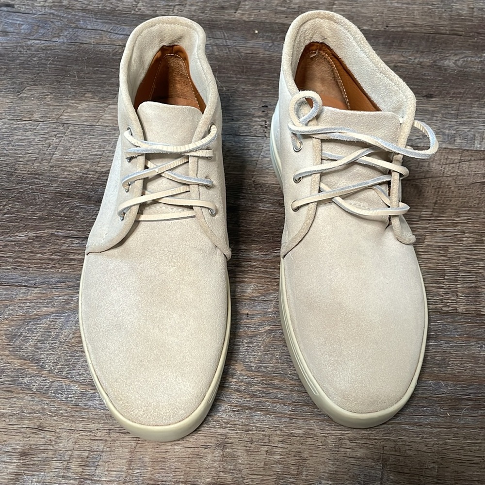 rag & bone Beige Suede Chukka Sneakers - Picture 2 of 8